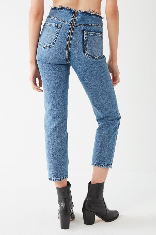 BDG High-Rise Cropped Zipper Jean #3