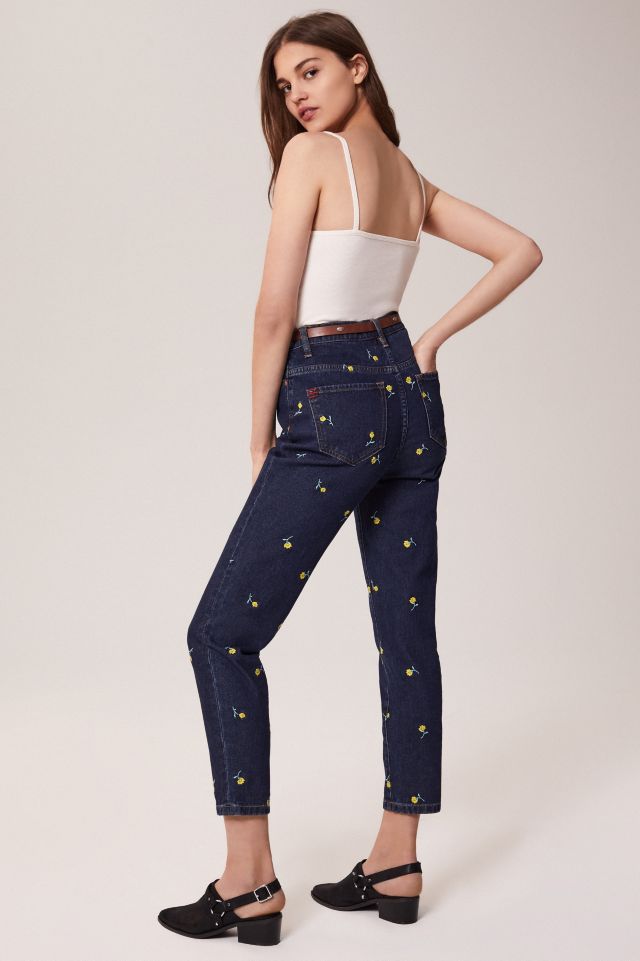 BDG Mom Jean Slim – Buttercup Embroidered #1