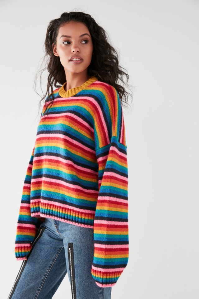 The Ragged Priest Glow Kit Rainbow Sweater