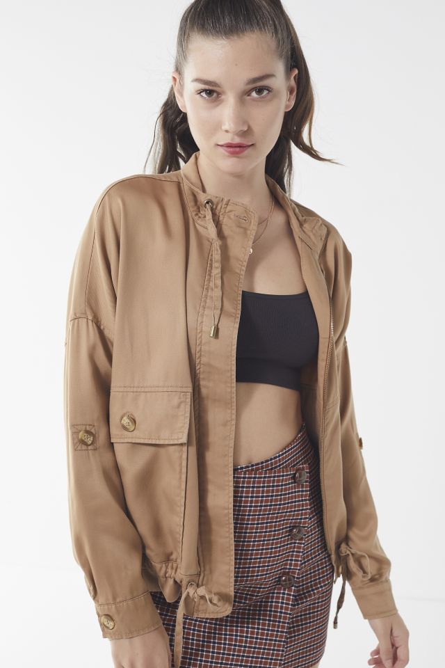 UO Pepita Drawstring Jacket
