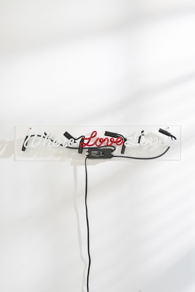 Where Love Lives Neon Sign #2