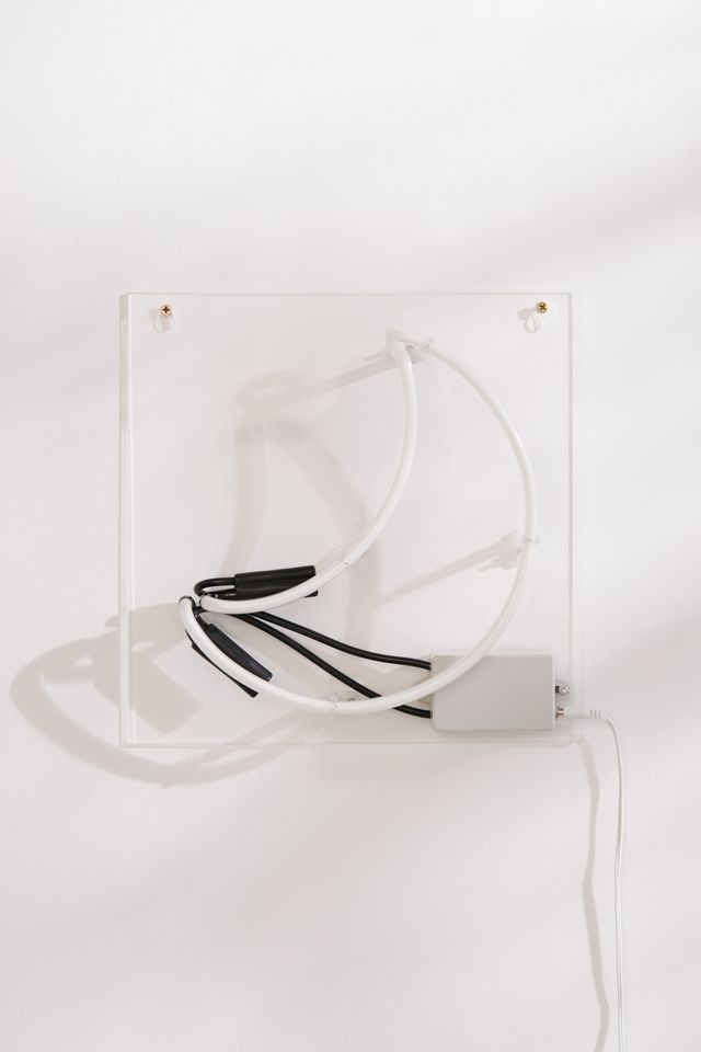 Crescent Moon Neon Sign #1