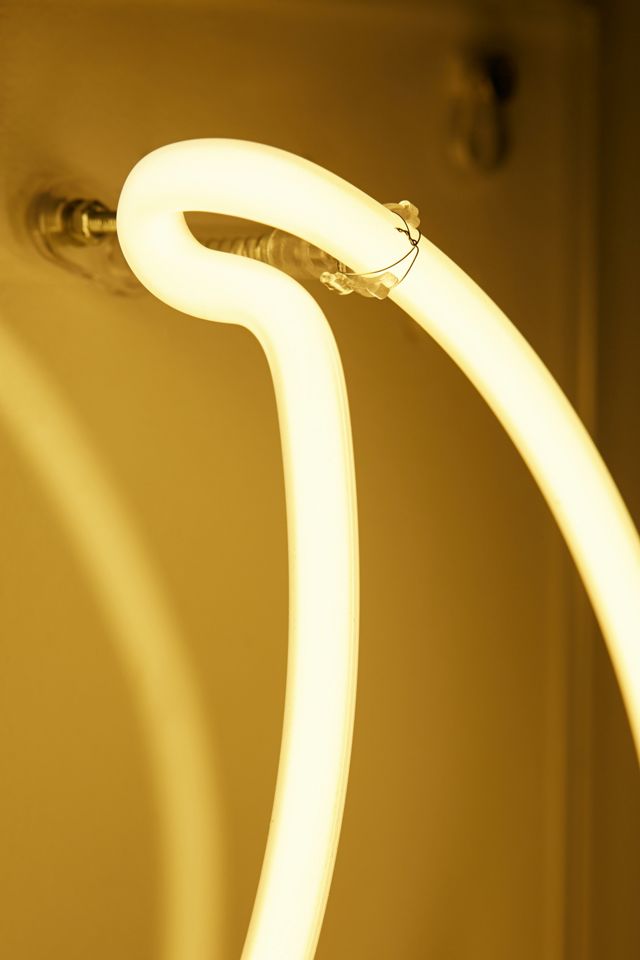Crescent Moon Neon Sign #3