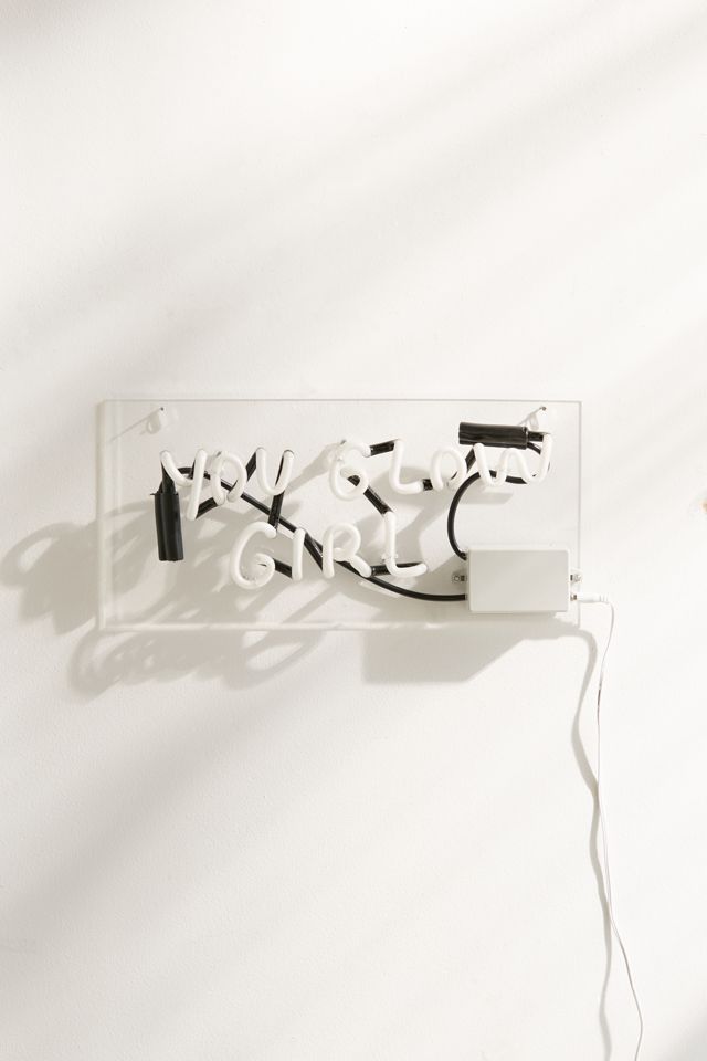 Amber Ibarreche UO Exclusive You Glow Girl Neon Sign #2