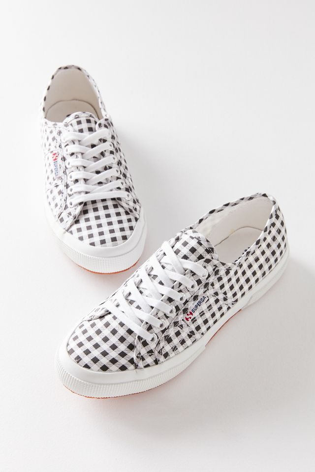 Superga gingham sneakers deals