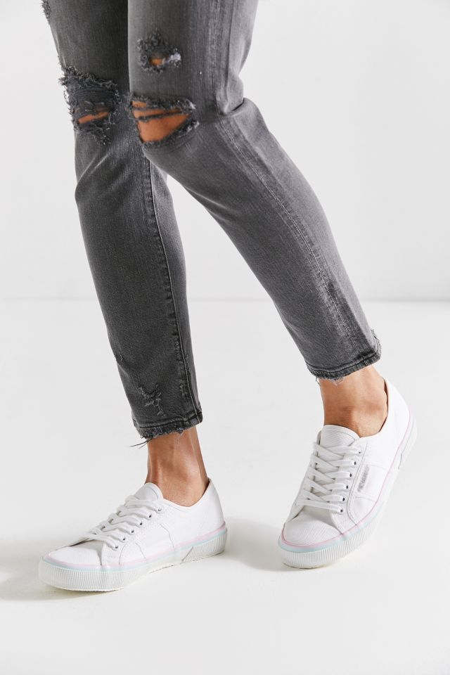 Superga Multi-Stripe Sneaker #1
