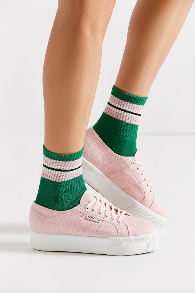 Sneakers à plateforme pastel Superga #2