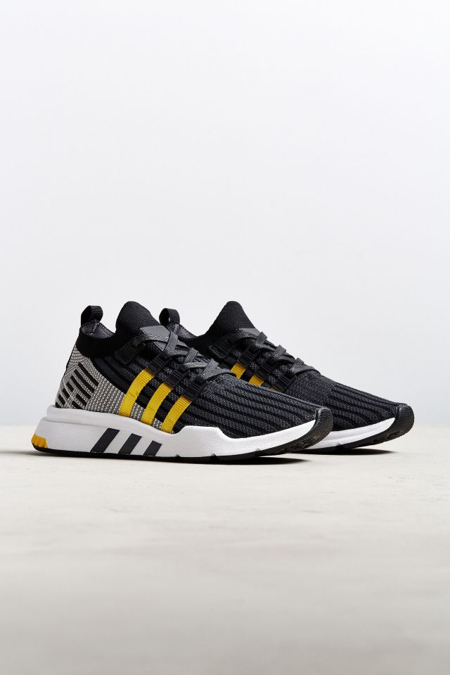 Adidas eqt support mid shop adv black equipment yellow