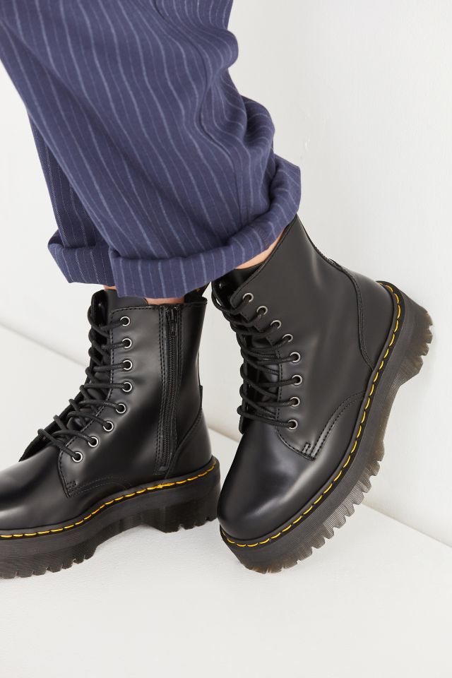 White doc cheap martens urban outfitters