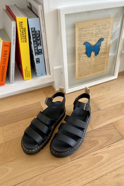 Dr martens shop leather sandals