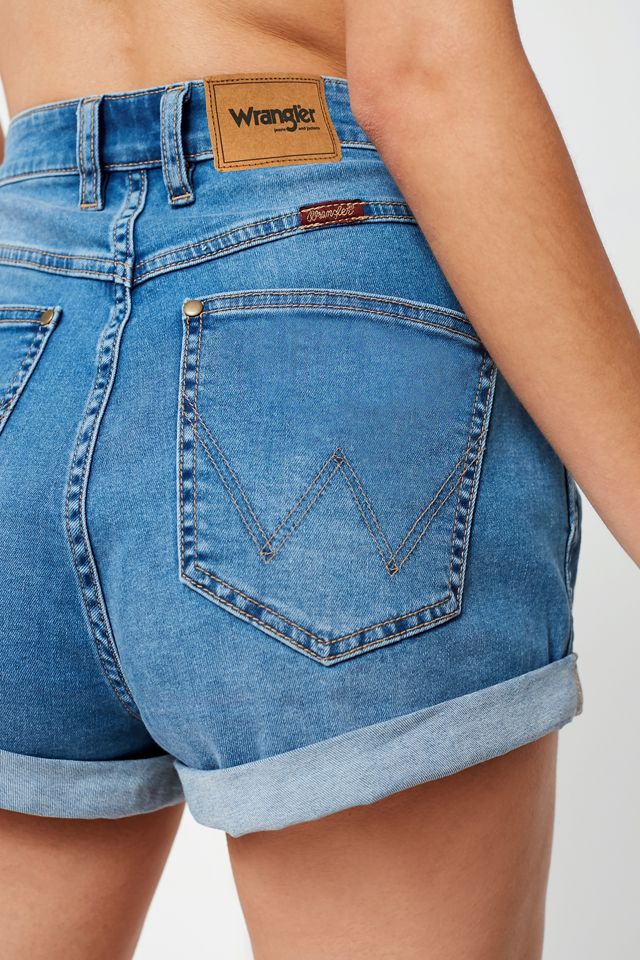 Wrangler + UO Pinup Denim Short #3