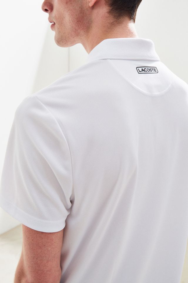 Lacoste Printed Stripe Polo Shirt #4