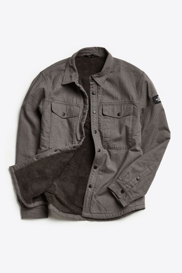 The north face campground sherpa shirt on sale jacket