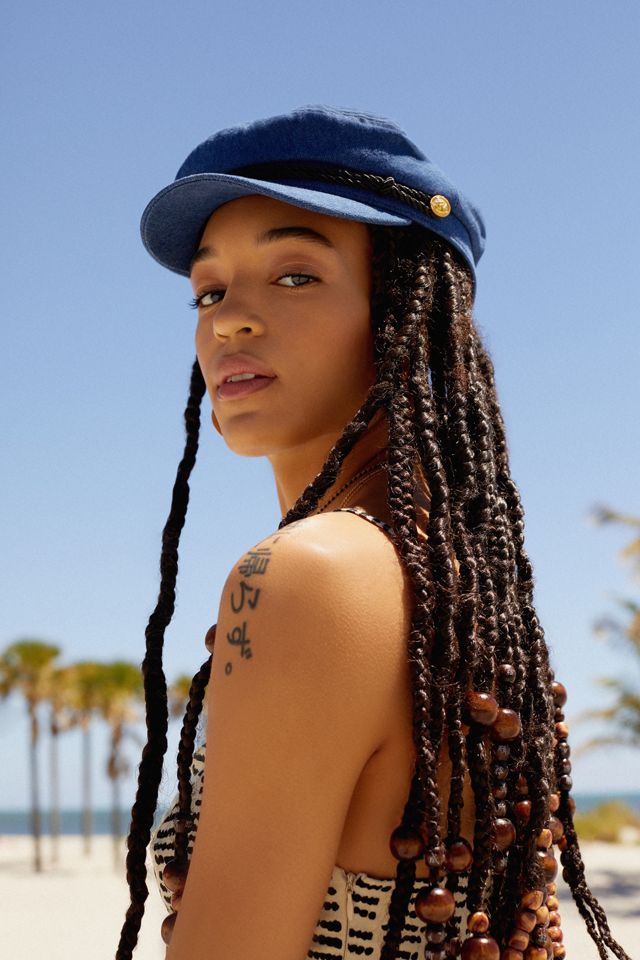 Denim Captain Hat #1