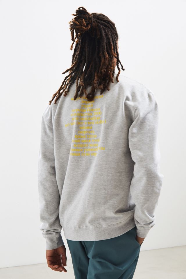 Gosha Rubchinskiy X Mumiy Troll Album Cover Crew Neck Sweatshirt #1