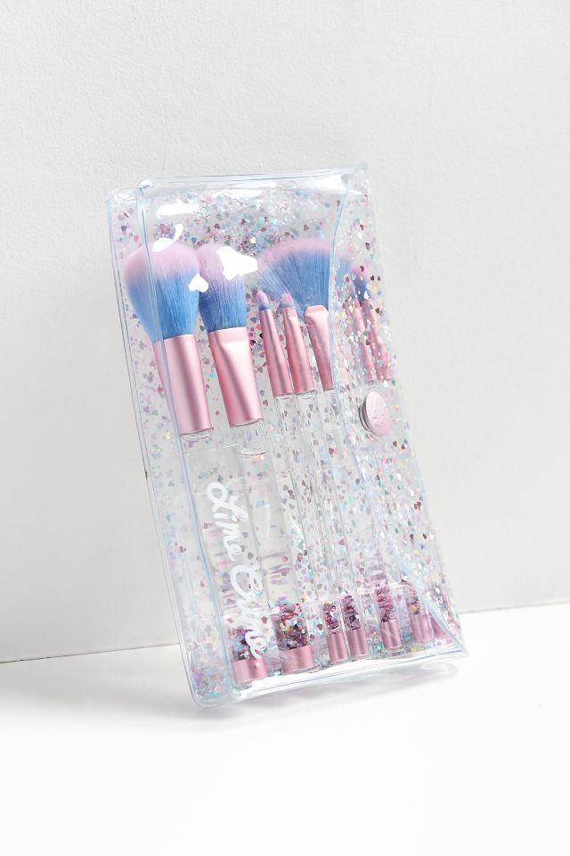 Lime Crime Aquarium Liquid Glitter Makeup Brush Set #1