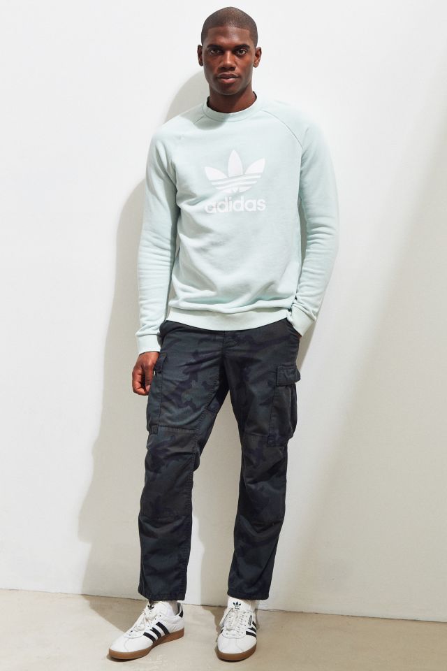 adidas Trefoil Crew Neck Sweatshirt | Urban Outfitters