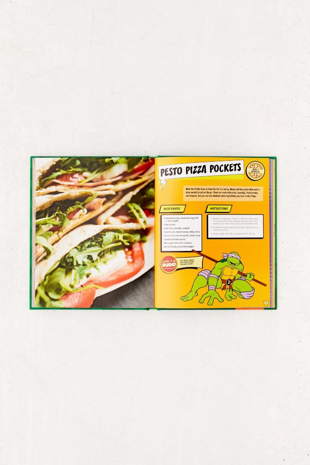 Teenage Mutant Ninja Turtles Cookbook Pizza Box UO Exclusive Gift Set #3