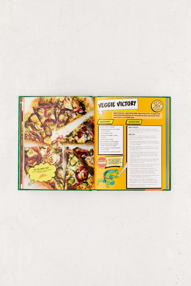 Teenage Mutant Ninja Turtles Cookbook Pizza Box UO Exclusive Gift Set #5
