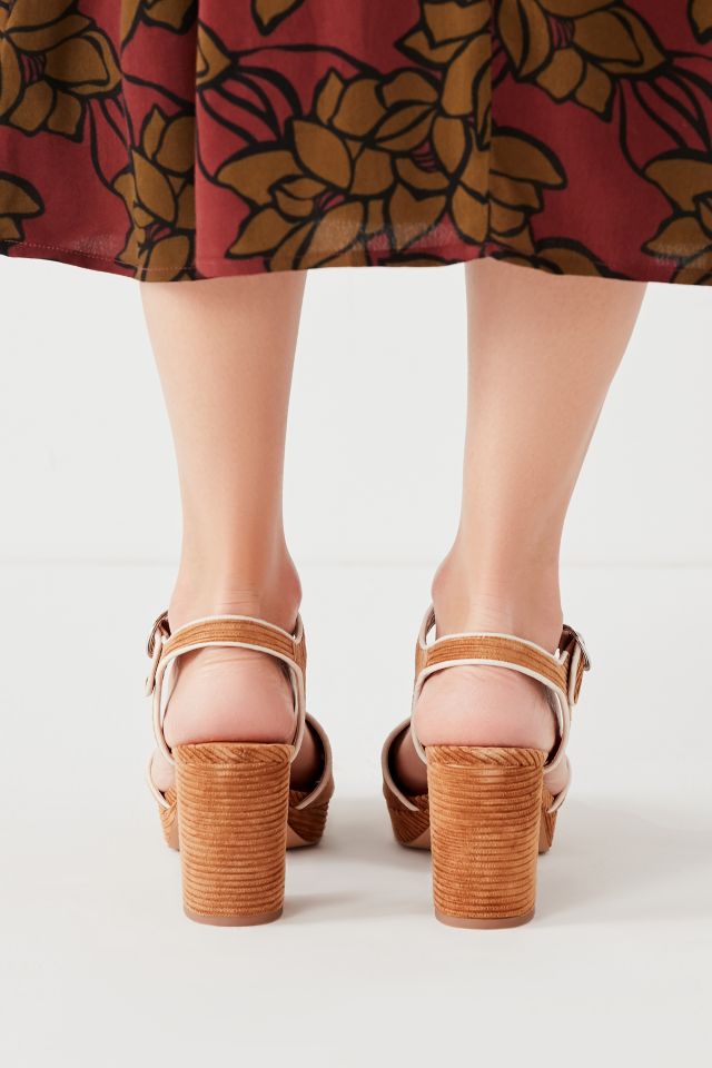 Arlo Corduroy Platform Heel #5