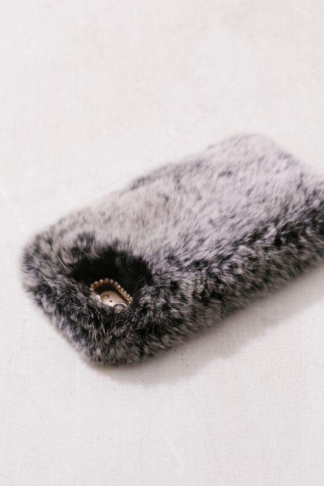 Velvet Caviar Cozy Faux Fur iPhone 8/7 Case #2