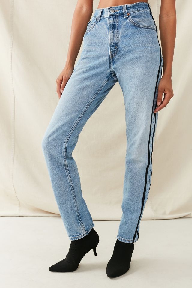 Urban Renewal Recycled Double Knit Striped Levi’s Jean #1