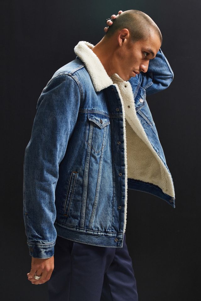 Levi’s Sherpa Denim Trucker Jacket #2