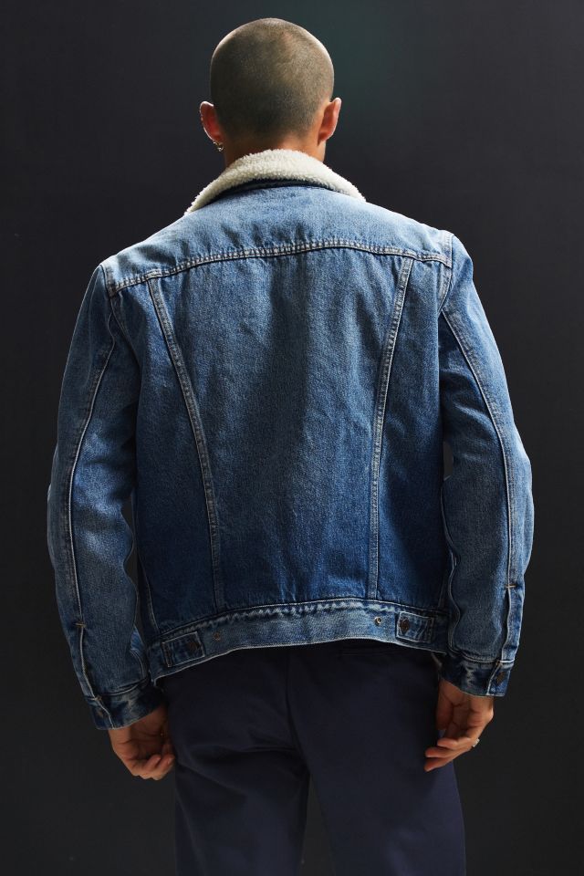 Levi’s Sherpa Denim Trucker Jacket #3