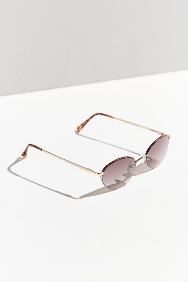 Sweetness Slim Oval Sunglasses #1