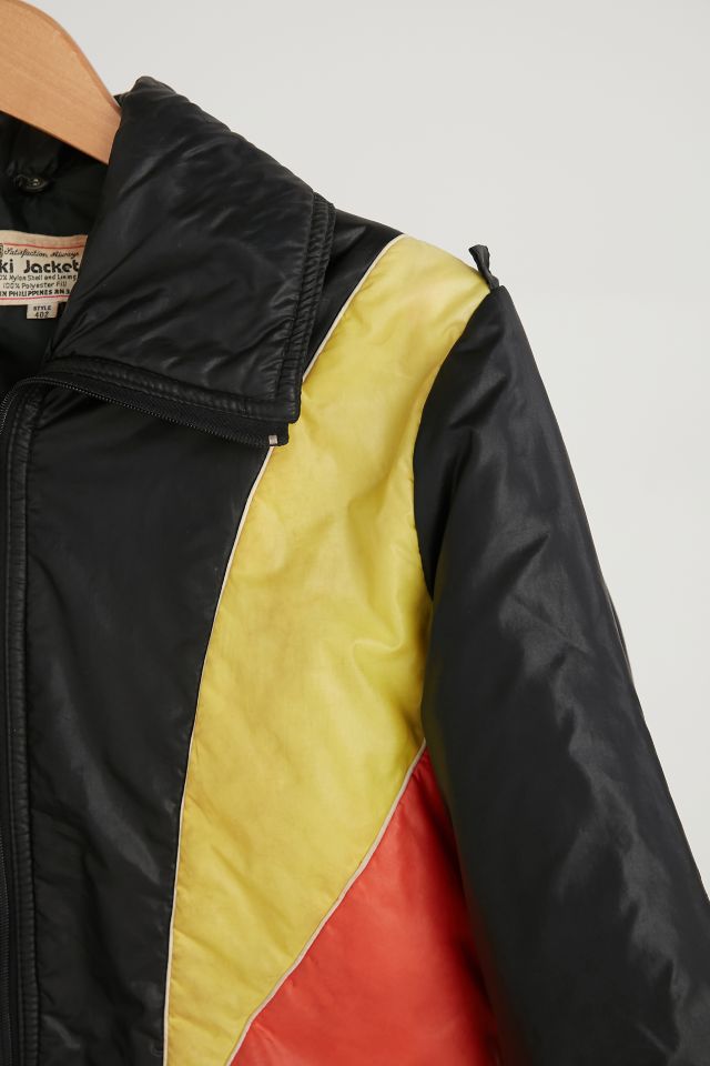 Veste bouffante noire Sunrise vintage années 70 #1