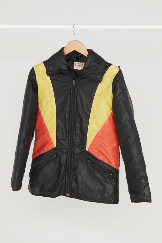 Veste bouffante noire Sunrise vintage années 70 #3