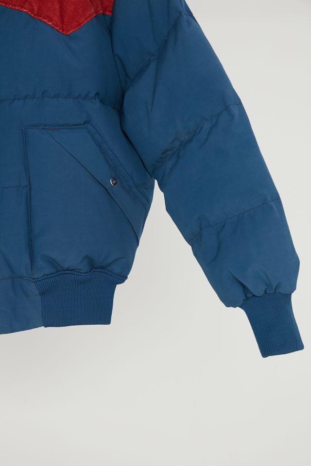 Vintage ‘70s Contrast Corduroy Puffer Jacket #3
