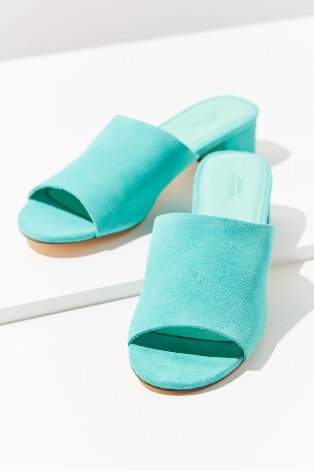 Patti Suede Mule Heel #1