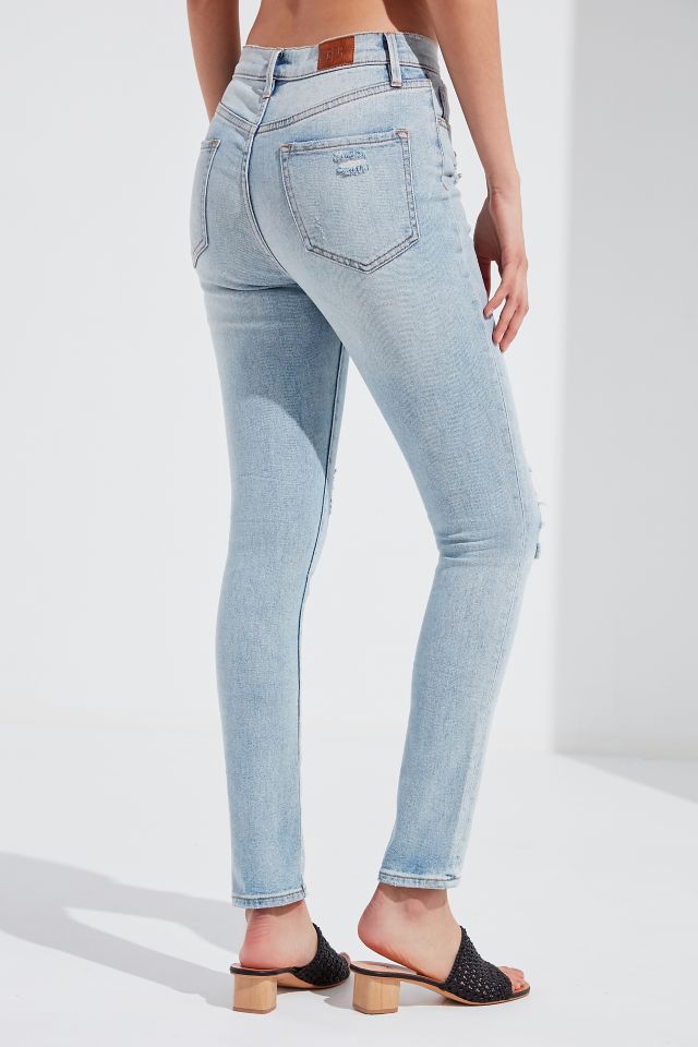BDG Twig Ripped High-Rise Skinny Jean – Light Wash #1