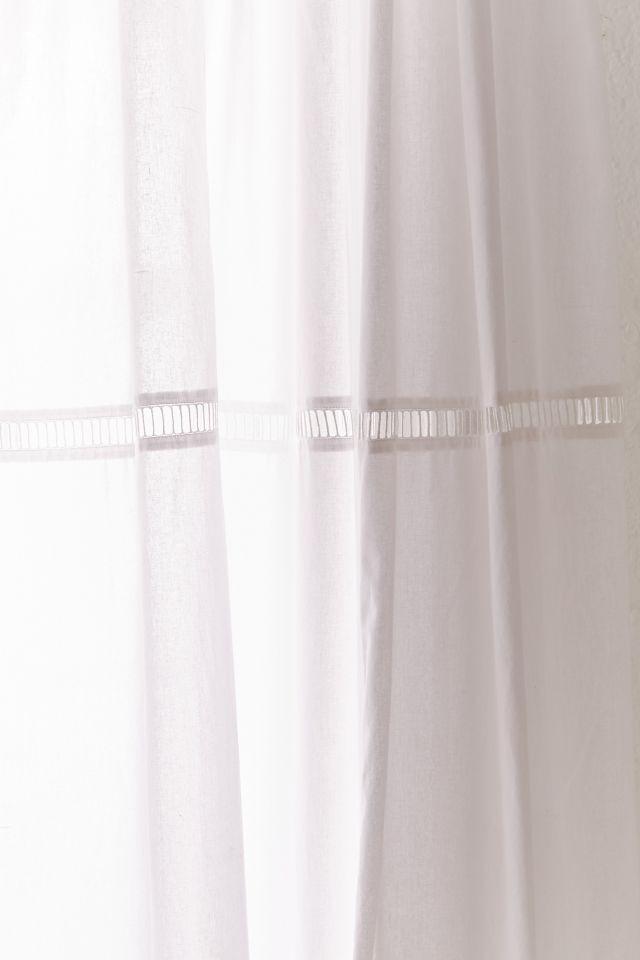 Ladder Lace Window Panel #3