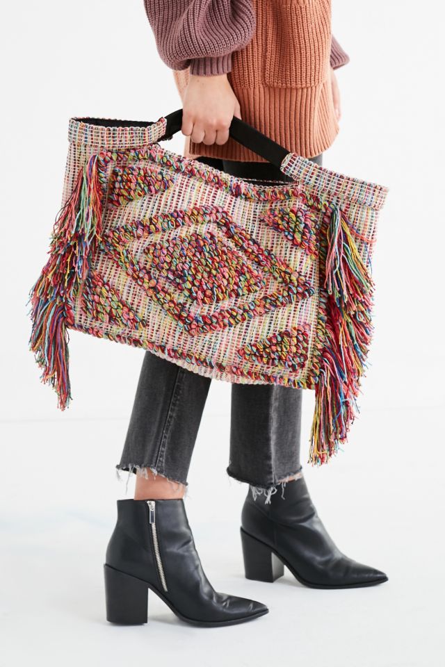 Leather fringe discount purse urban outfitters