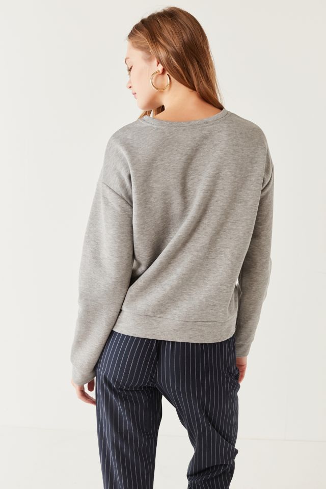 Out From Under Ruched Crew-Neck Sweatshirt #1