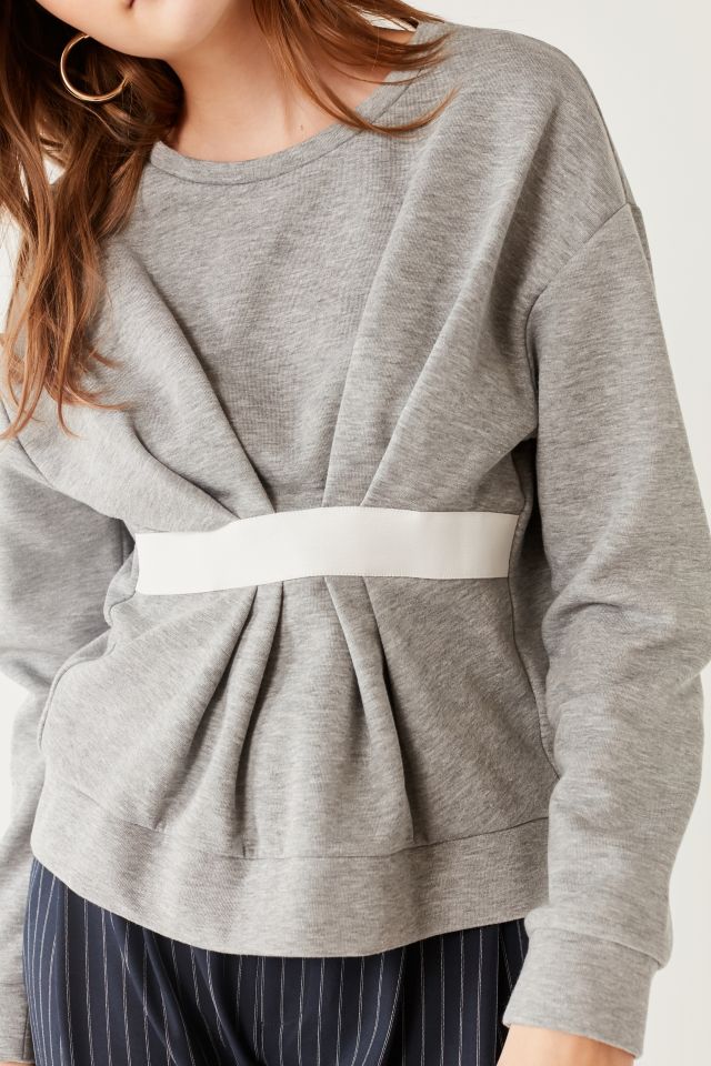 Out From Under Ruched Crew-Neck Sweatshirt #2