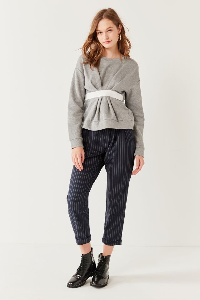 Out From Under Ruched Crew-Neck Sweatshirt #3