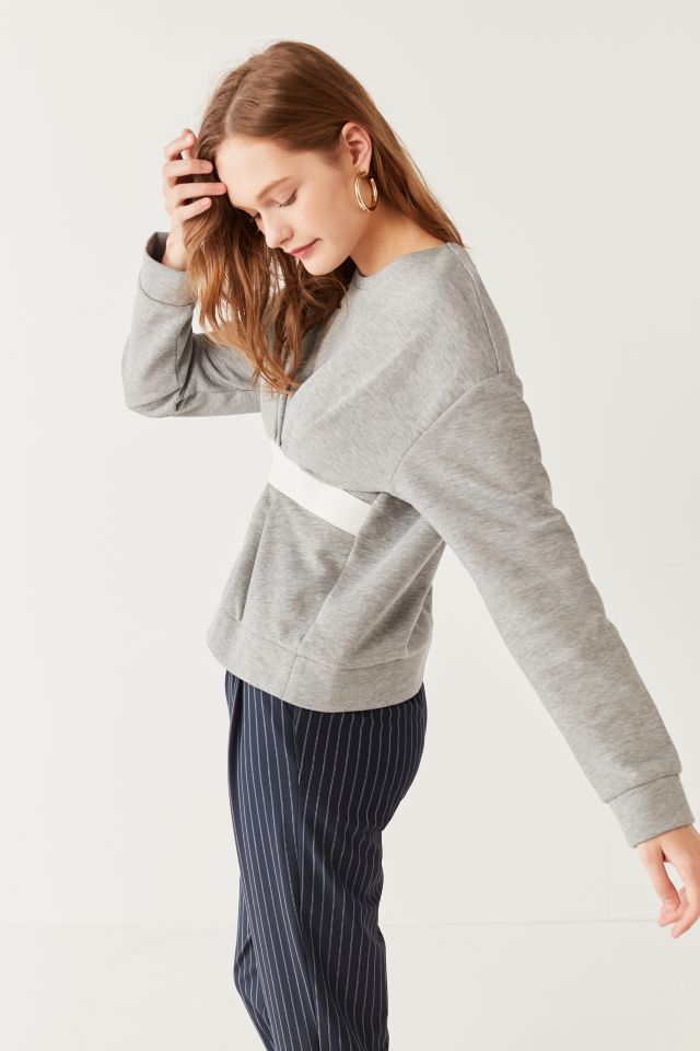 Out From Under Ruched Crew-Neck Sweatshirt #4