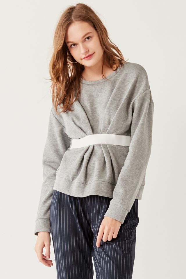 Out From Under Ruched Crew-Neck Sweatshirt #5