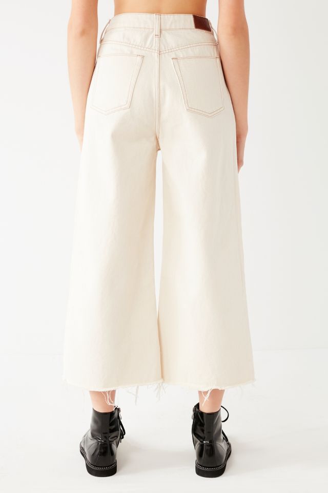 Culotte en Denim Raccourci BDG - Écru #4