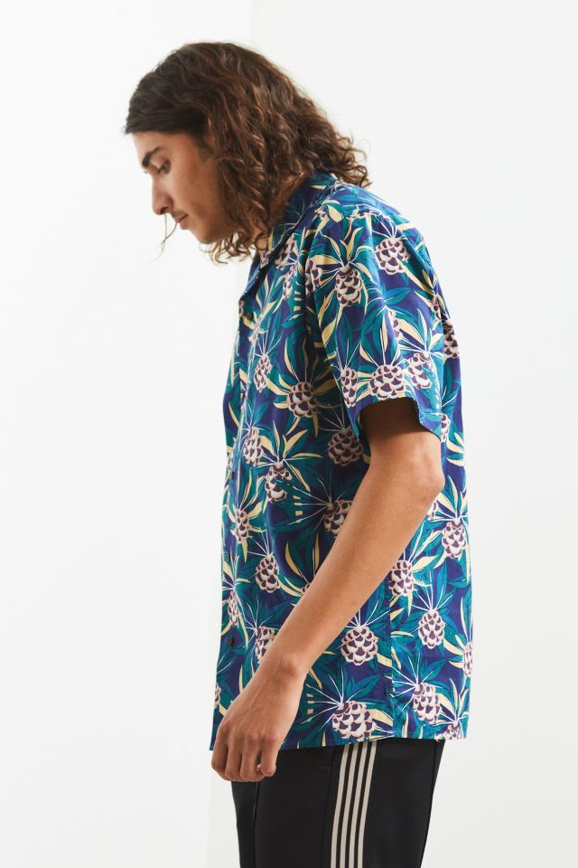 Chemise boutonnée à manches courtes cône de pin Katin #2