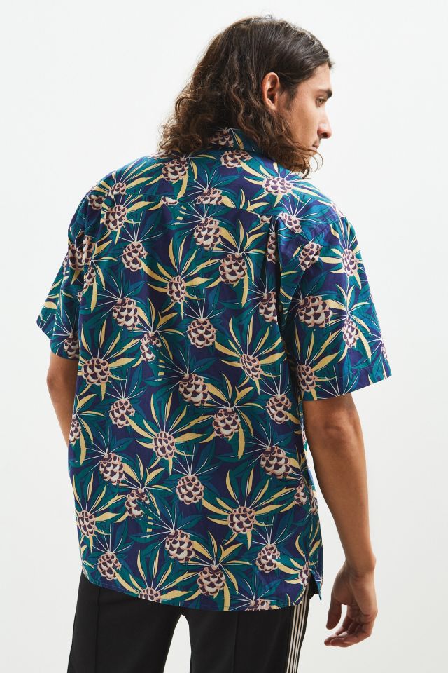 Chemise boutonnée à manches courtes cône de pin Katin #4