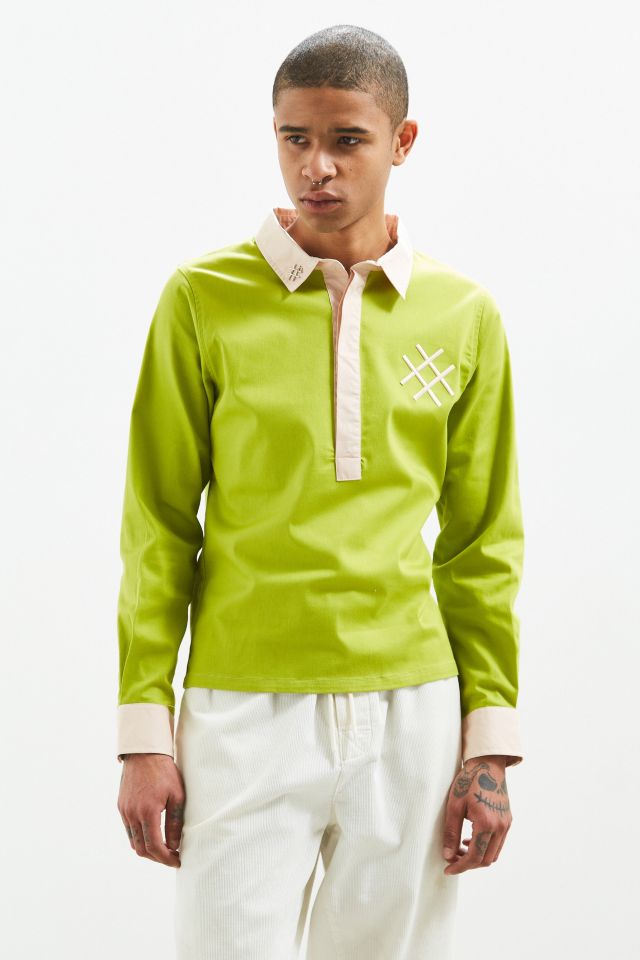 Lucid FC Green Colorblock Rugby Shirt #1