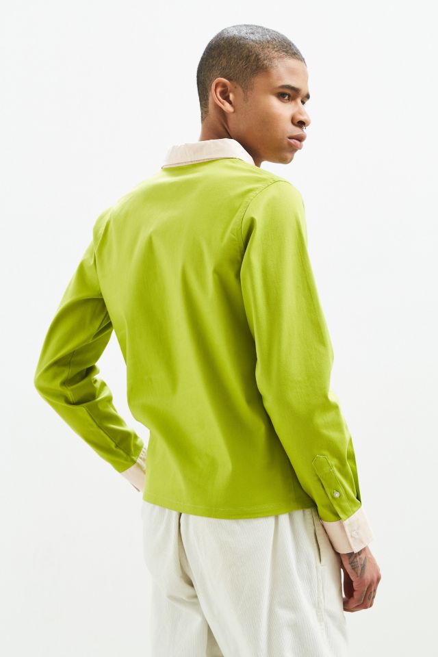 Lucid FC Green Colorblock Rugby Shirt #4