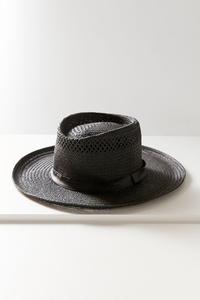 Telescope Straw Boater Hat #1