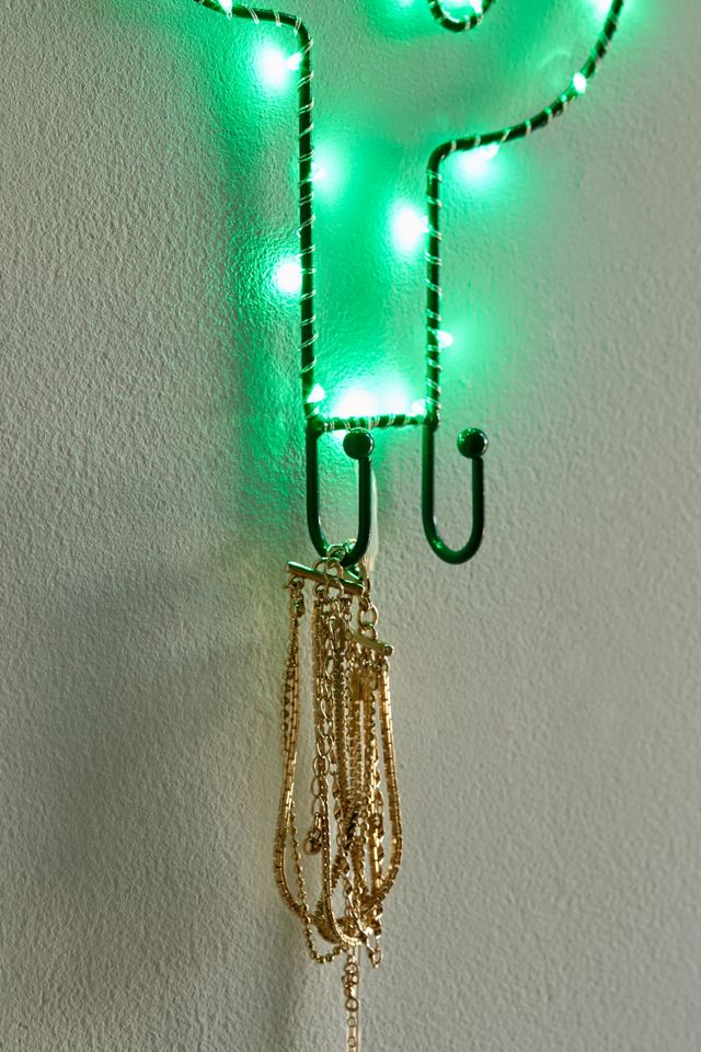Light-Up Cactus Wall Hook #2