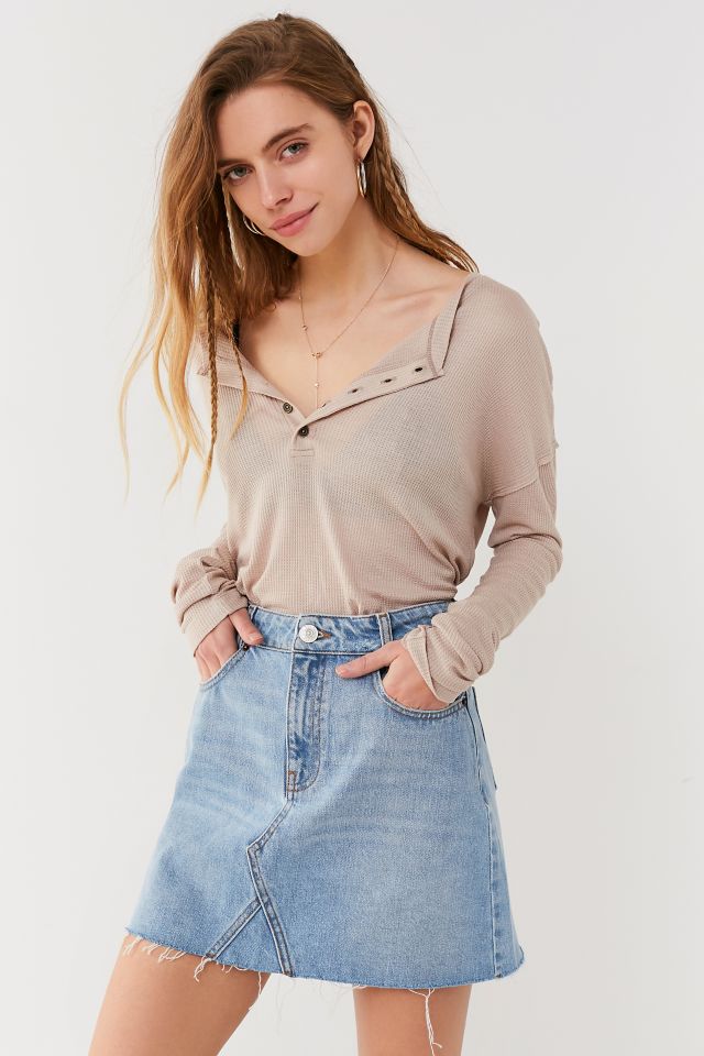 BDG Re-Made Denim Skirt #4