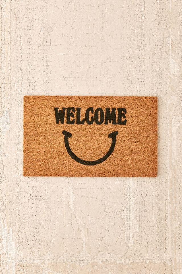 Chinatown Market UO Exclusive Smiley Doormat #1